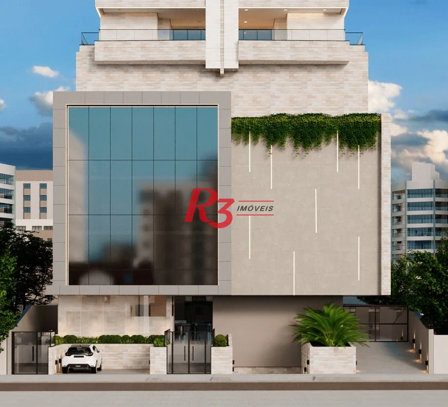 Apartamento à venda, 124 m² por R$ 1.954.671,40 - Boqueirão - Santos/SP