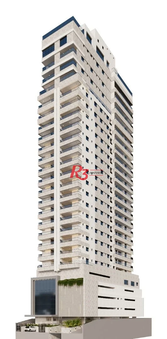 Apartamento à venda, 124 m² por R$ 1.954.671,40 - Boqueirão - Santos/SP