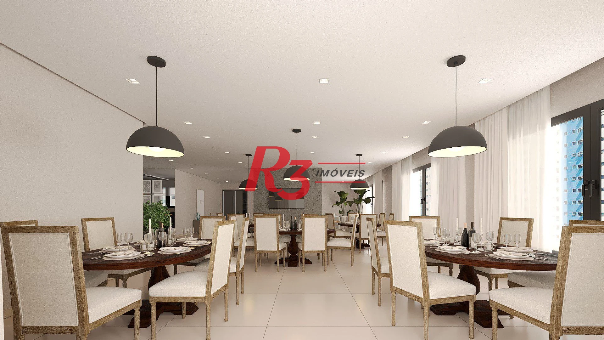 Apartamento à venda, 124 m² por R$ 1.954.671,40 - Boqueirão - Santos/SP