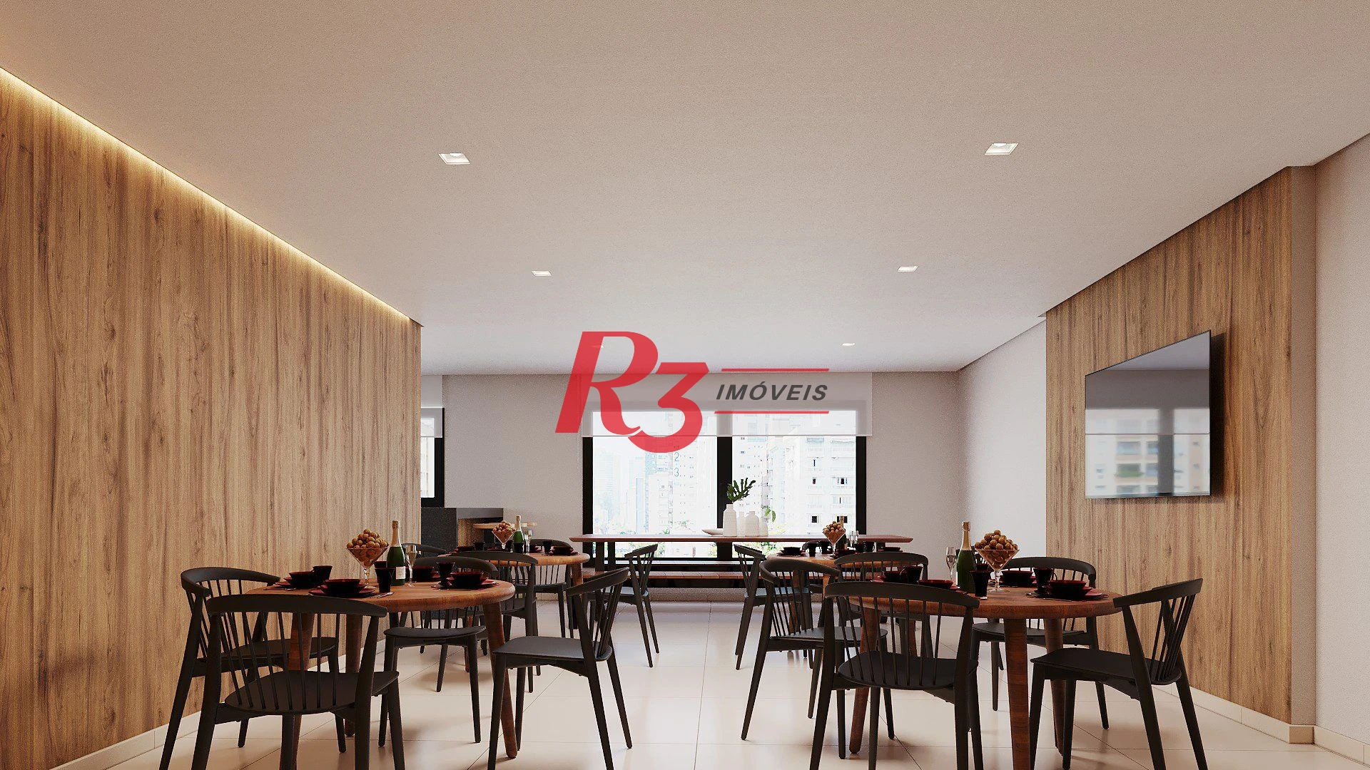 Apartamento à venda, 124 m² por R$ 1.954.671,40 - Boqueirão - Santos/SP