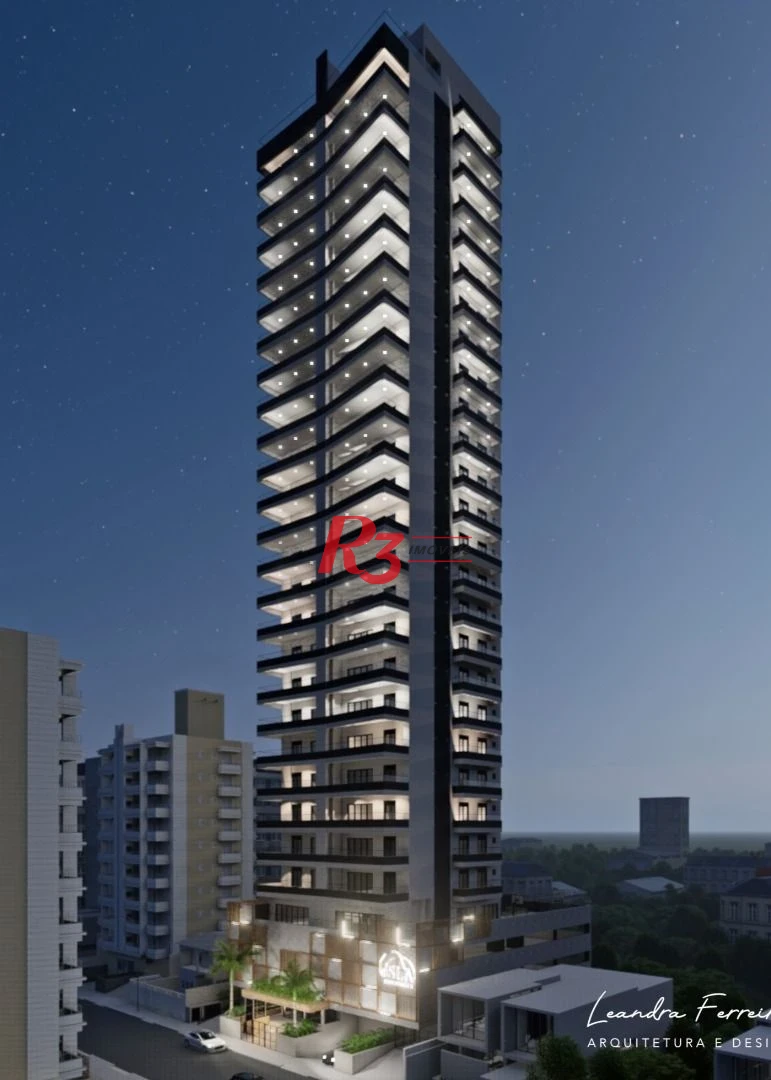 Apartamento à venda, 150 m² por R$ 2.437.511,74 - Aparecida - Santos/SP