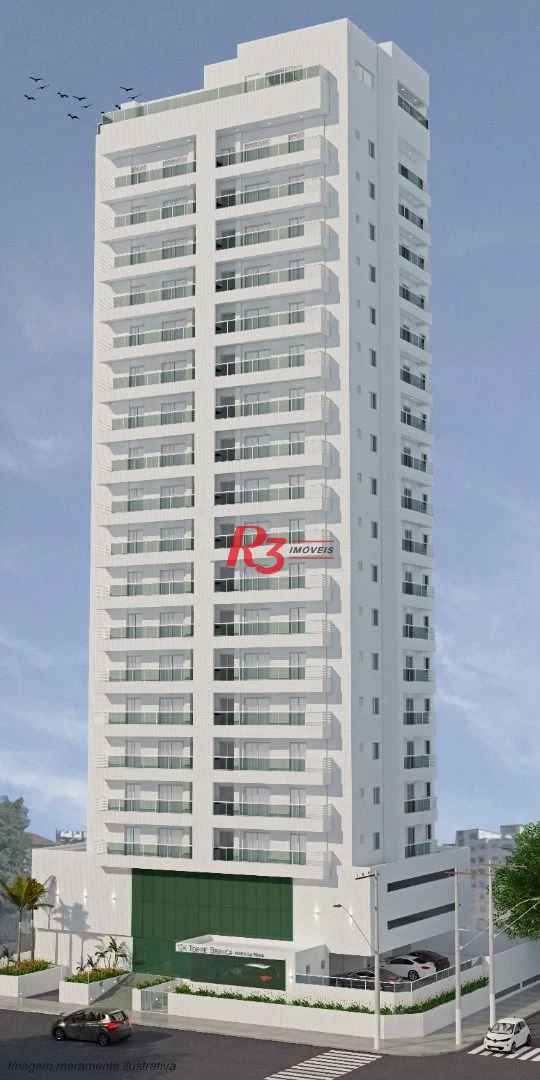 Apartamento com 2 dormitórios para alugar, 73 m² por R$ 4.500,02/mês - Ponta da Praia - Santos/SP