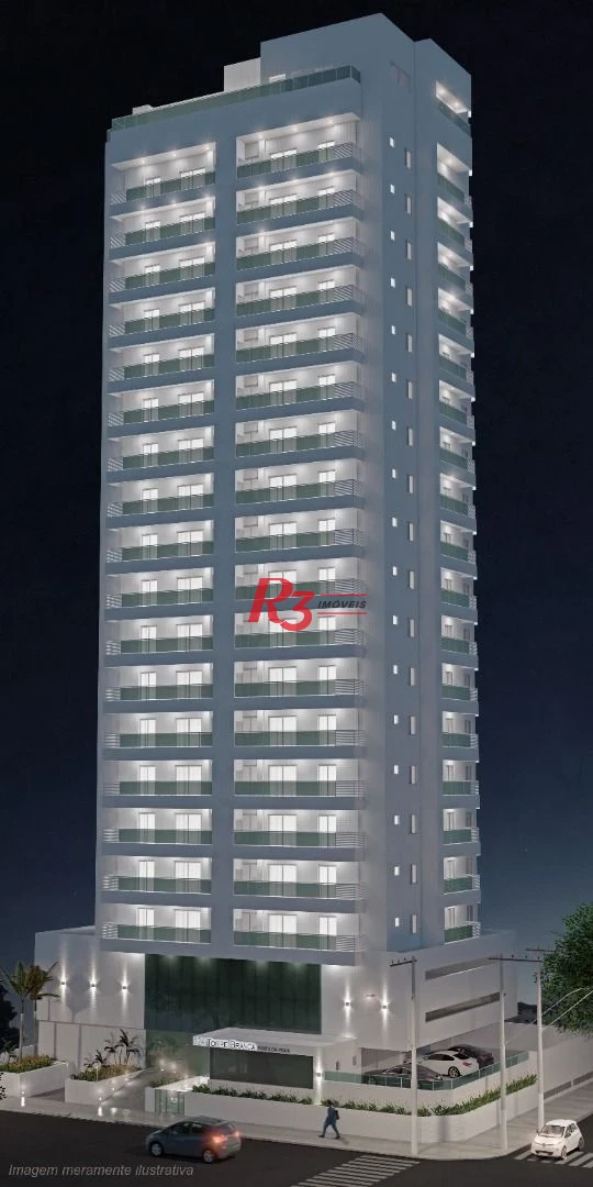 Apartamento com 2 dormitórios para alugar, 73 m² por R$ 4.500,02/mês - Ponta da Praia - Santos/SP