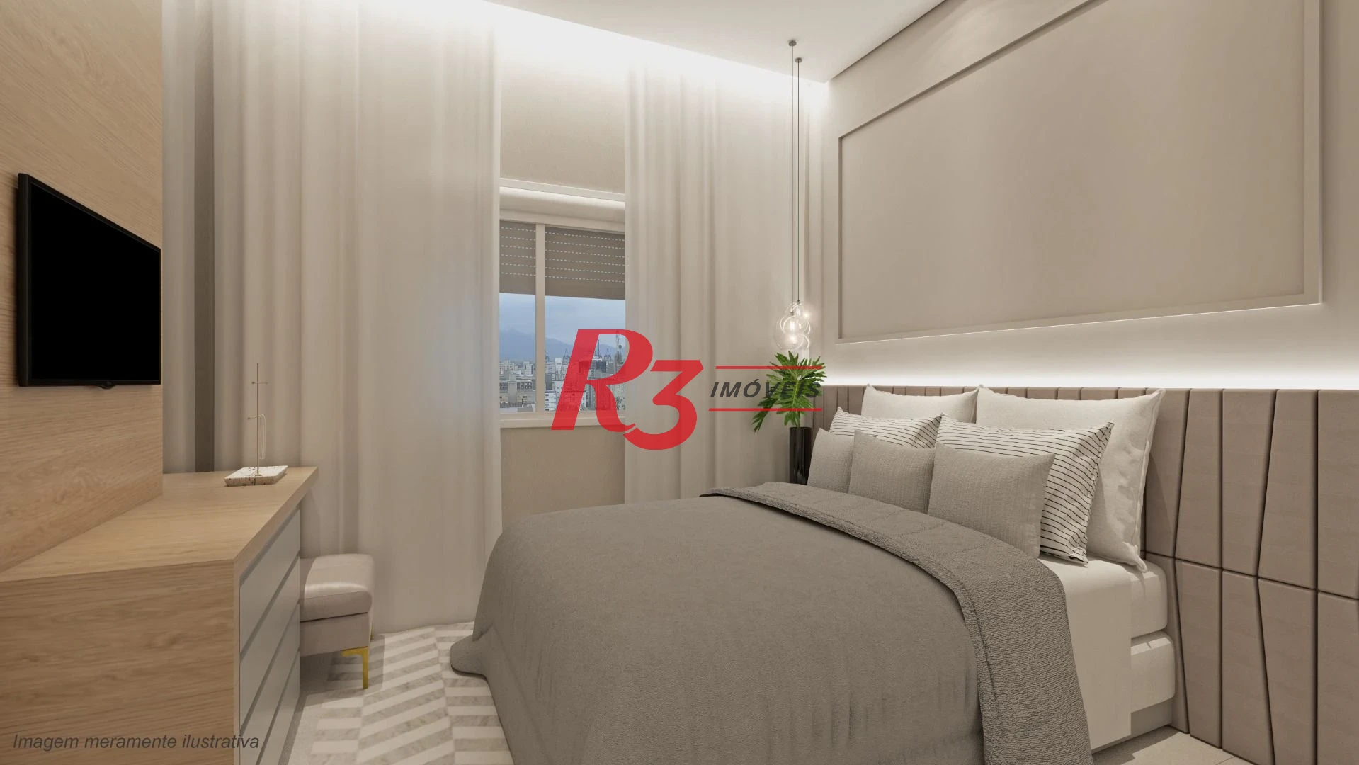 Apartamento com 2 dormitórios para alugar, 73 m² por R$ 4.500,02/mês - Ponta da Praia - Santos/SP