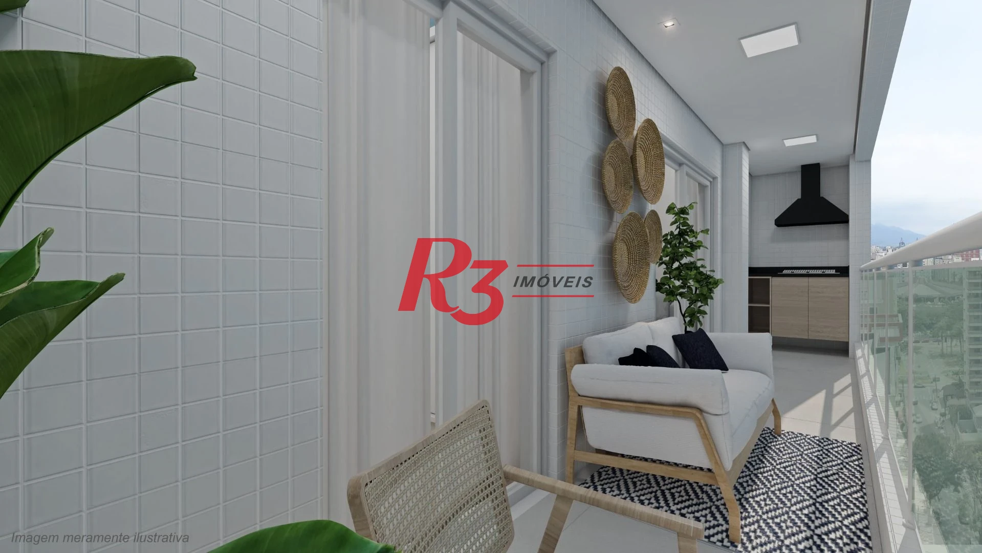 Apartamento com 2 dormitórios para alugar, 73 m² por R$ 4.500,02/mês - Ponta da Praia - Santos/SP