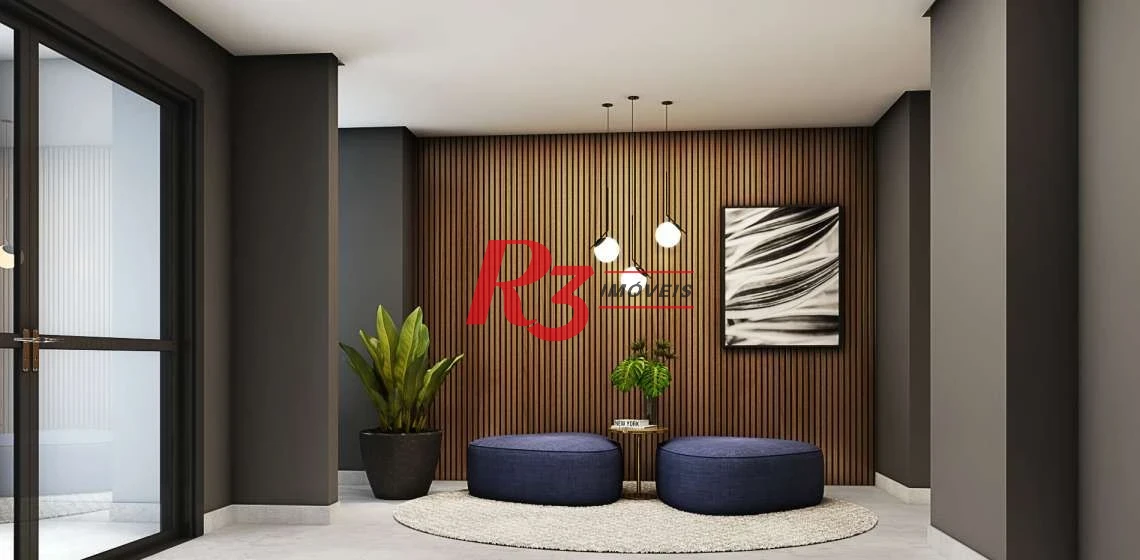 Apartamento à venda, 42 m² por R$ 375.000,00 - Jabaquara - Santos/SP