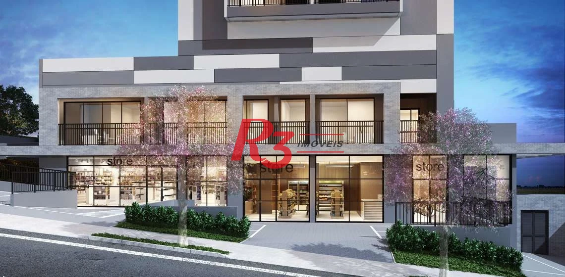 Apartamento à venda, 42 m² por R$ 375.000,00 - Jabaquara - Santos/SP