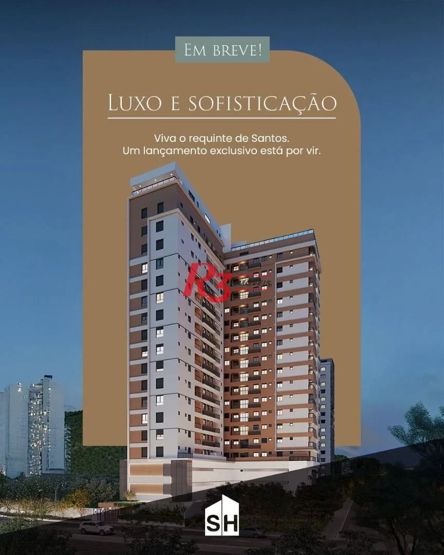 Apartamento à venda, 112 m² por R$ 1.288.000,00 - Marapé - Santos/SP