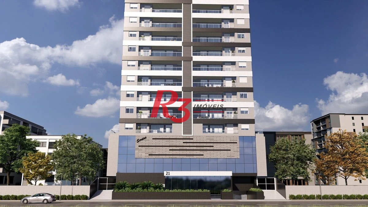 Apartamento à venda, 75 m² por R$ 1.089.167,17 - Ponta da Praia - Santos/SP
