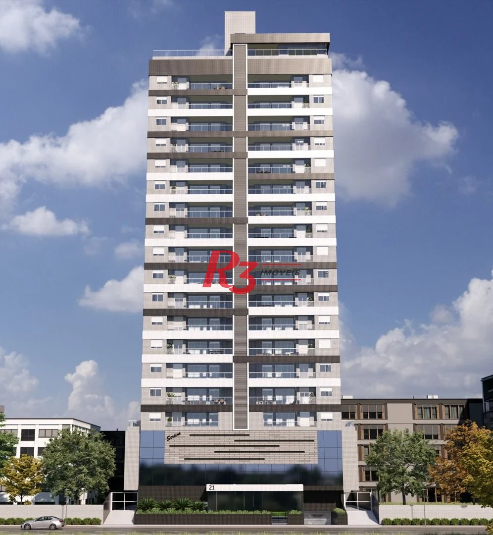 Apartamento à venda, 75 m² por R$ 1.089.167,17 - Ponta da Praia - Santos/SP