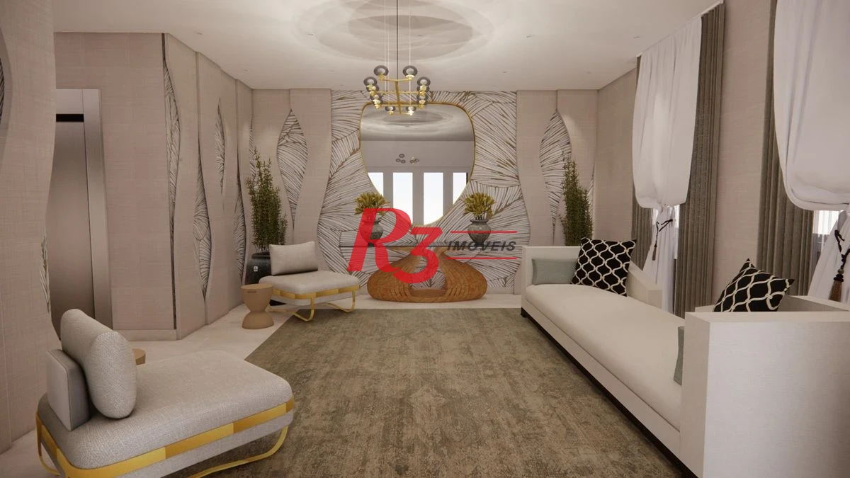 Apartamento à venda, 75 m² por R$ 1.089.167,17 - Ponta da Praia - Santos/SP