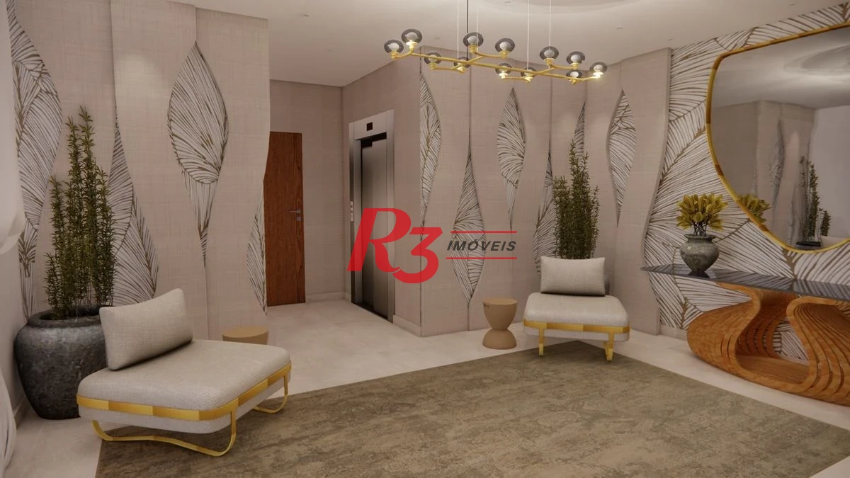 Apartamento à venda, 75 m² por R$ 1.089.167,17 - Ponta da Praia - Santos/SP