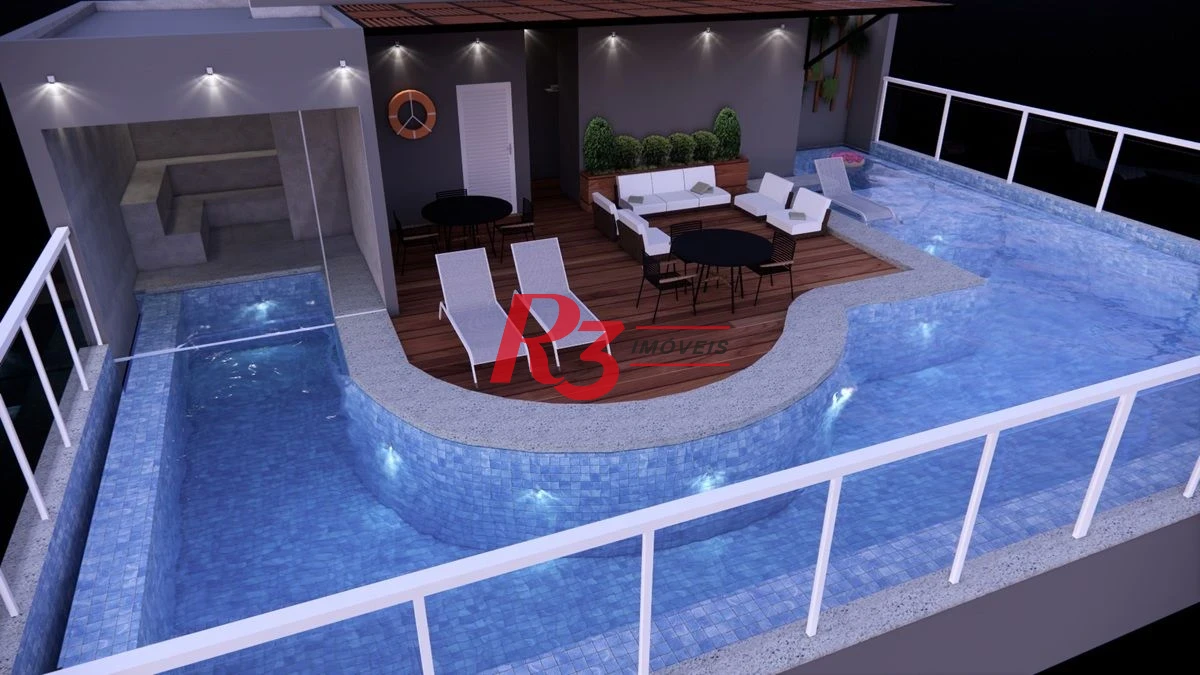 Apartamento à venda, 75 m² por R$ 1.089.167,17 - Ponta da Praia - Santos/SP