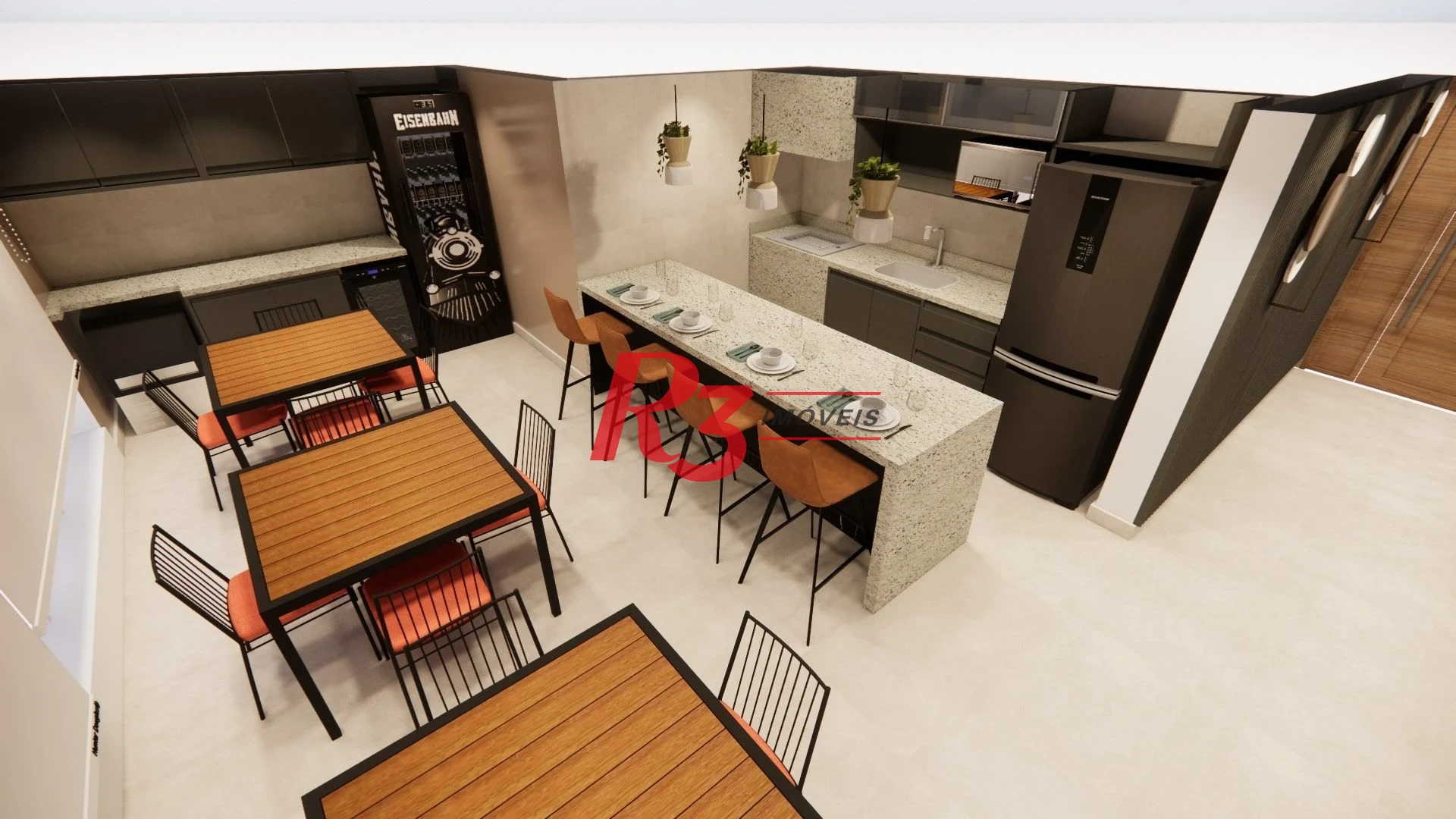 Apartamento à venda, 75 m² por R$ 1.089.167,17 - Ponta da Praia - Santos/SP