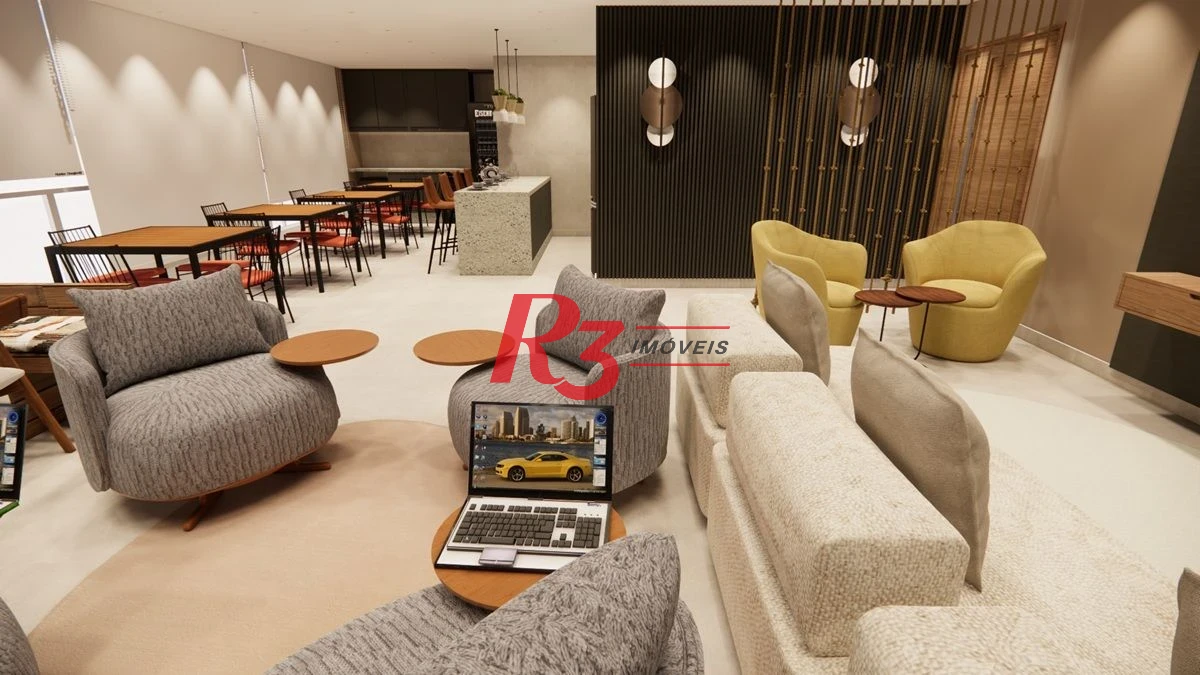 Apartamento à venda, 75 m² por R$ 1.089.167,17 - Ponta da Praia - Santos/SP