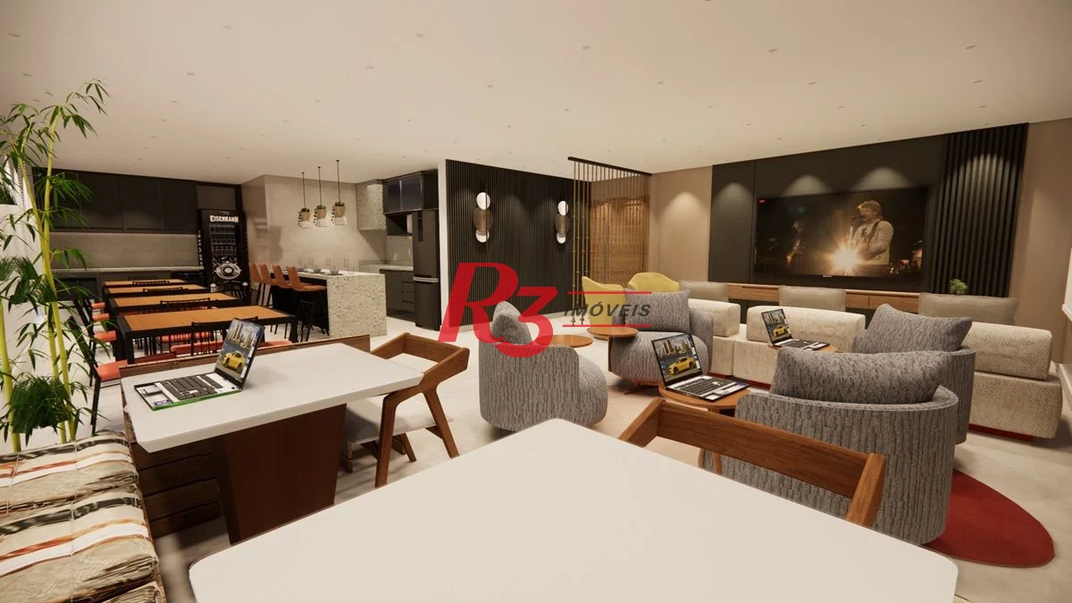 Apartamento à venda, 75 m² por R$ 1.089.167,17 - Ponta da Praia - Santos/SP