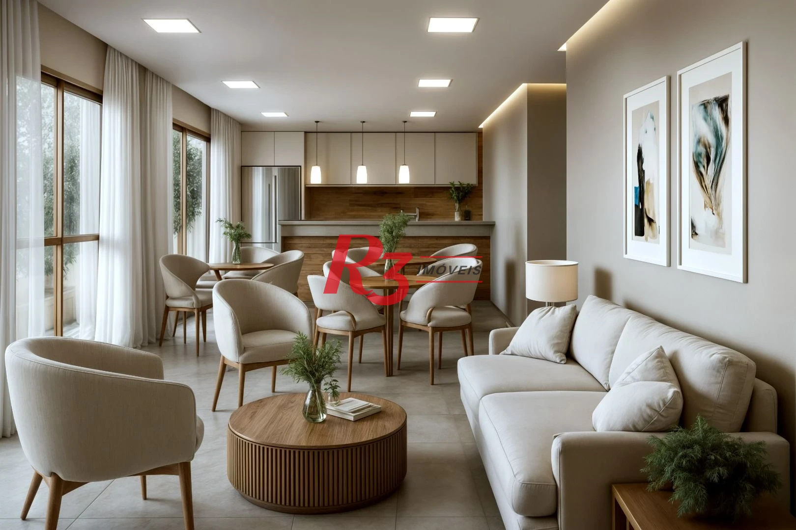 Studio à venda, 36 m² por R$ 325.232,00 - Centro - São Vicente/SP
