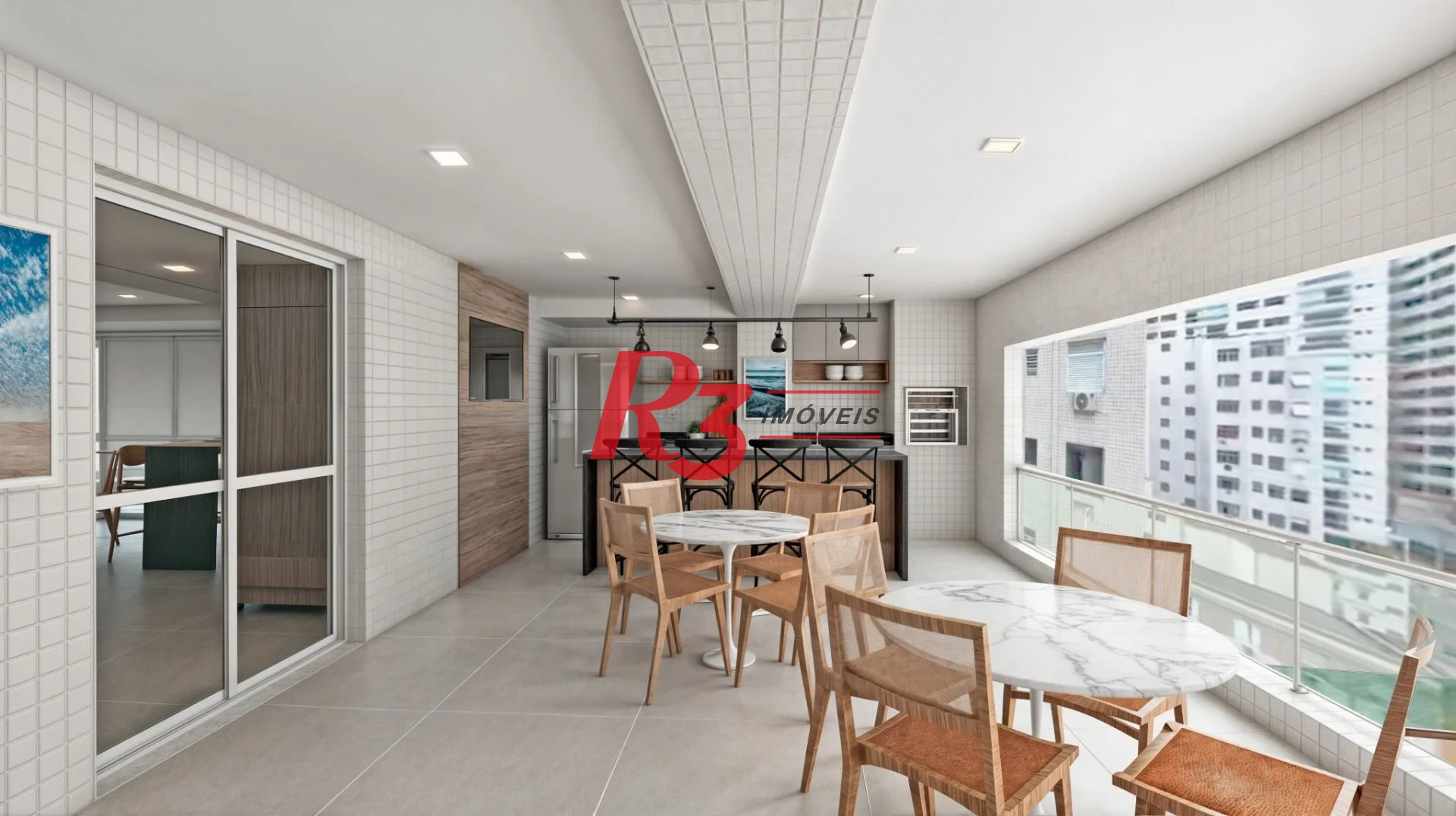 Apartamento à venda, 102 m² por R$ 1.350.000,00 - Aparecida - Santos/SP