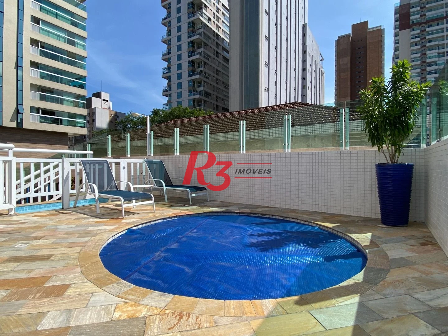 Apartamento com 4 dormitórios à venda, 191 m² - Gonzaga - Santos/SP