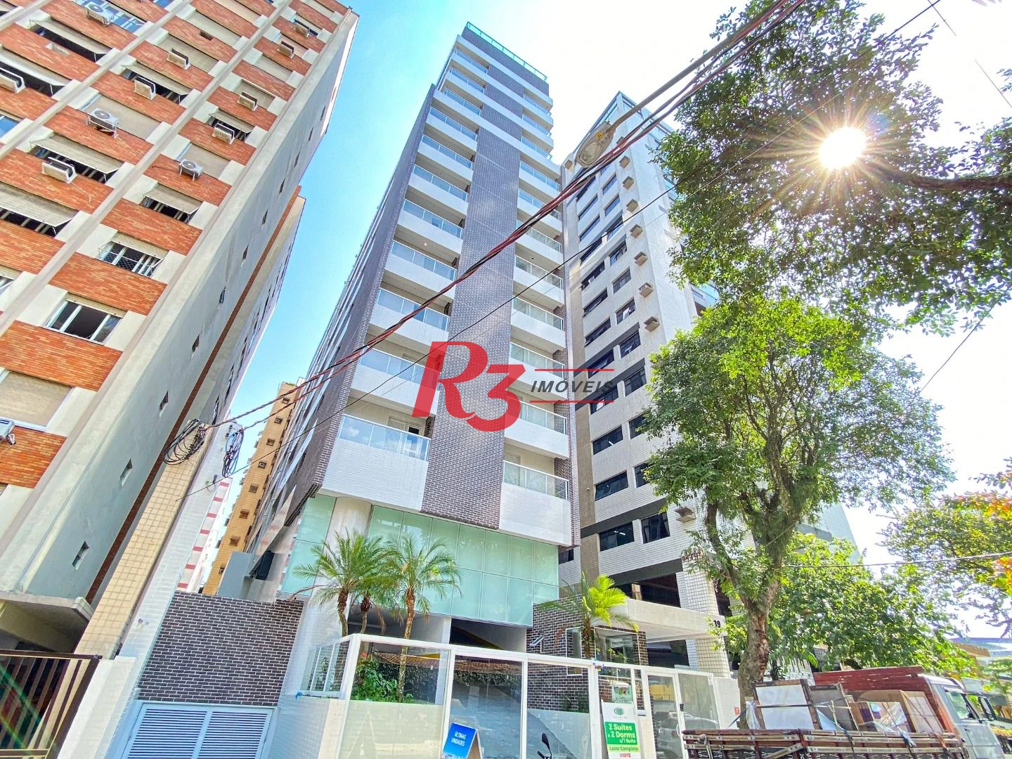 Apartamento com 2 dormitórios à venda, 82 m² por R$ 890.000,00 - Aparecida - Santos/SP