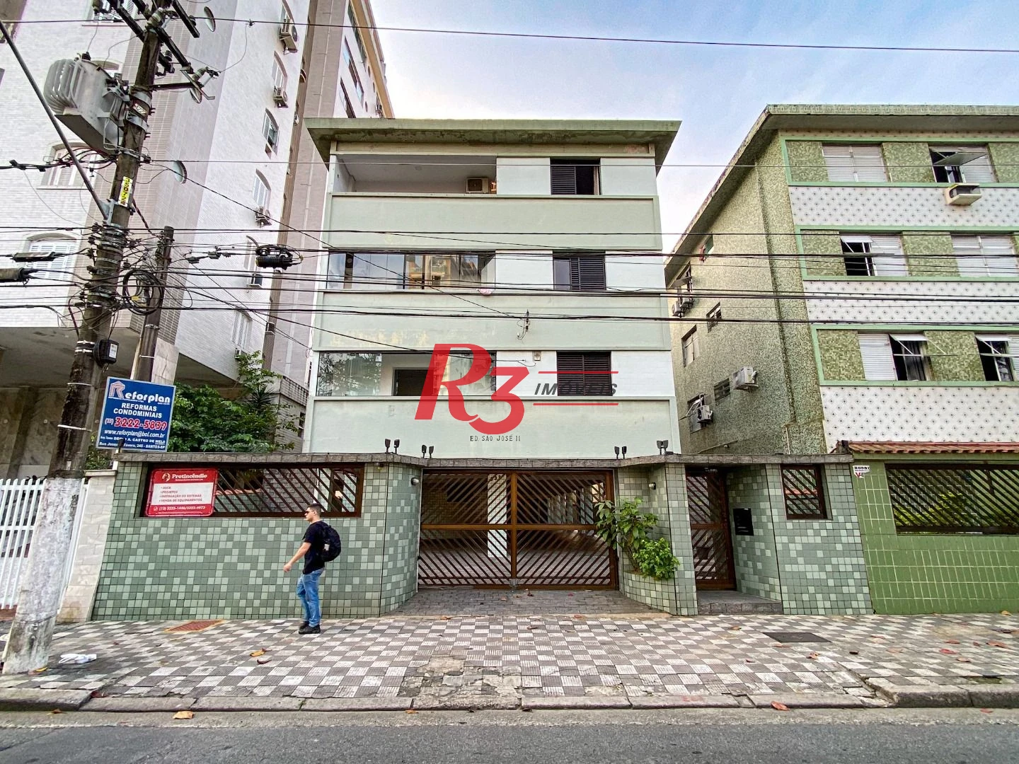 Apartamento com 3 dormitórios à venda, 85 m² por R$ 640.000,00 - Ponta da Praia - Santos/SP