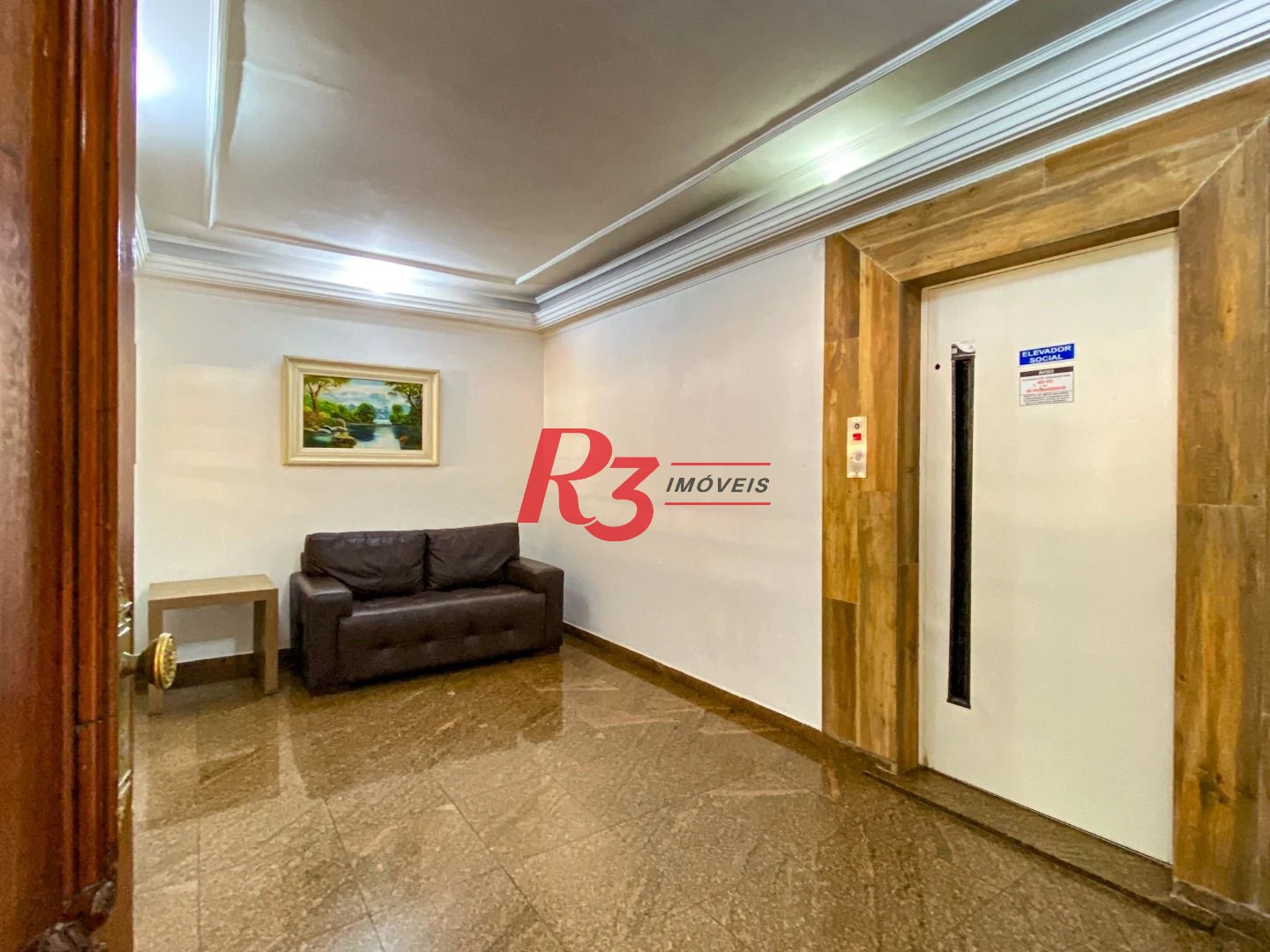 Apartamento com 1 dormitório à venda, 77 m² por R$ 465.000,00 - Pompéia - Santos/SP