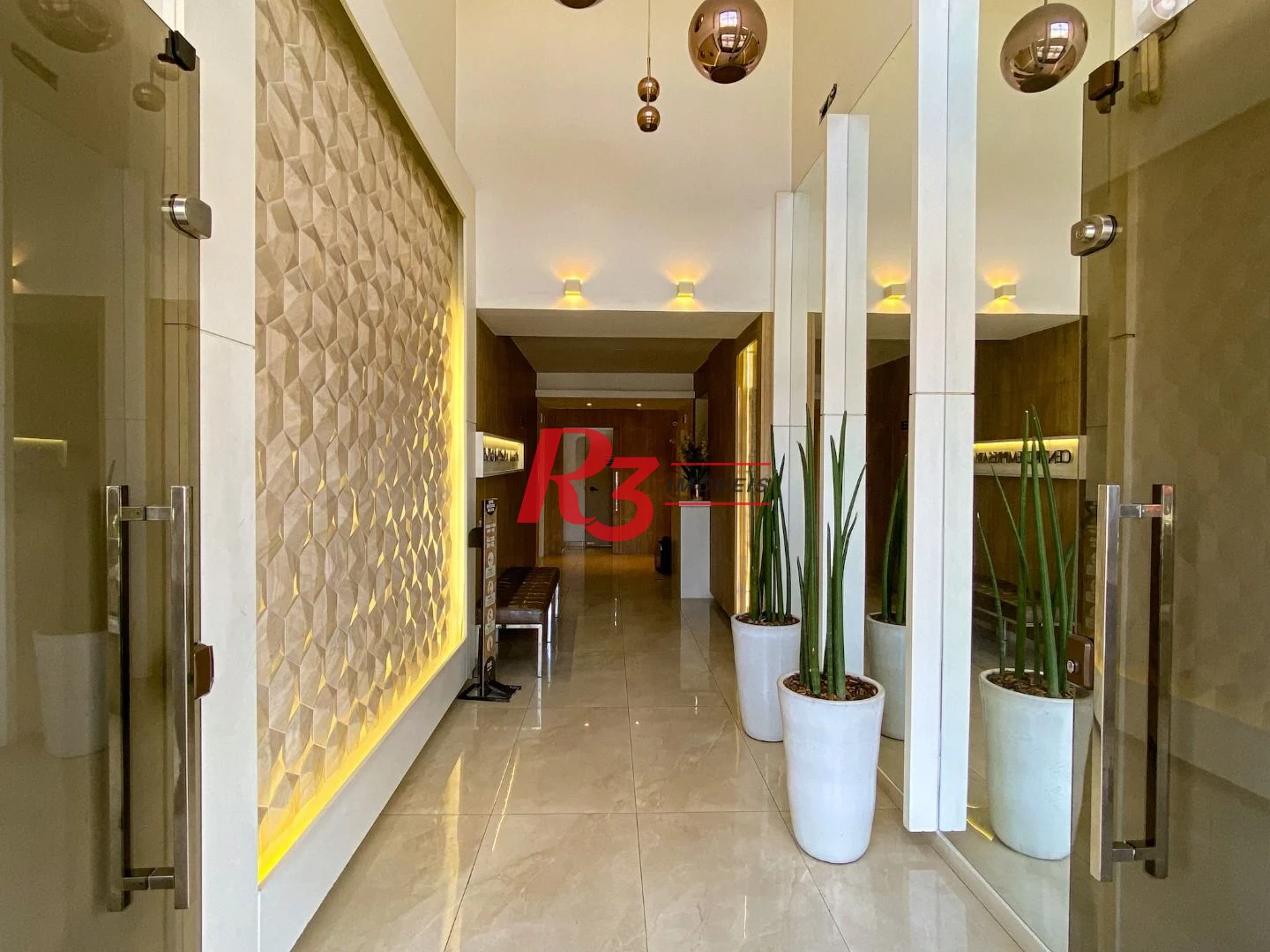 Sala, 86 m² - venda por R$ 430.000,00 ou aluguel por R$ 3.500,00/mês - Vila Matias - Santos/SP