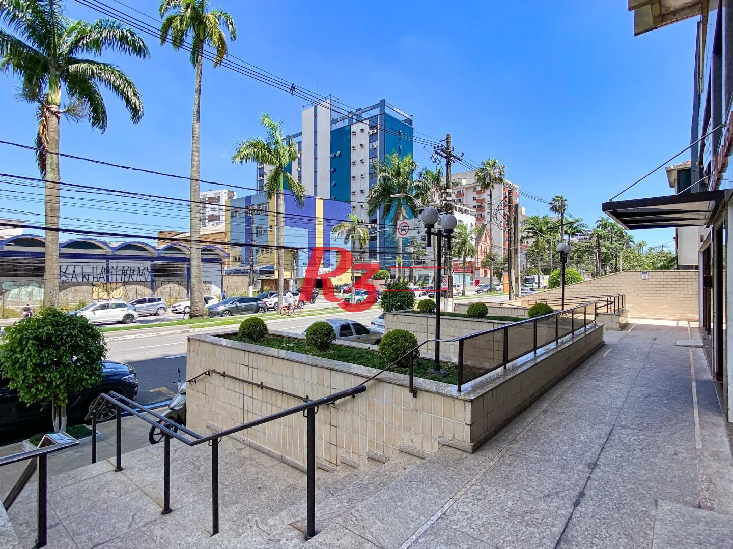 Sala, 86 m² - venda por R$ 430.000,00 ou aluguel por R$ 3.500,00/mês - Vila Matias - Santos/SP