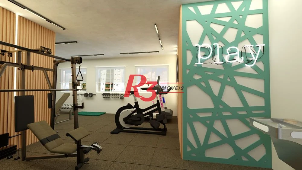 Apartamento à venda, 35 m² por R$ 320.000,00 - Aparecida - Santos/SP