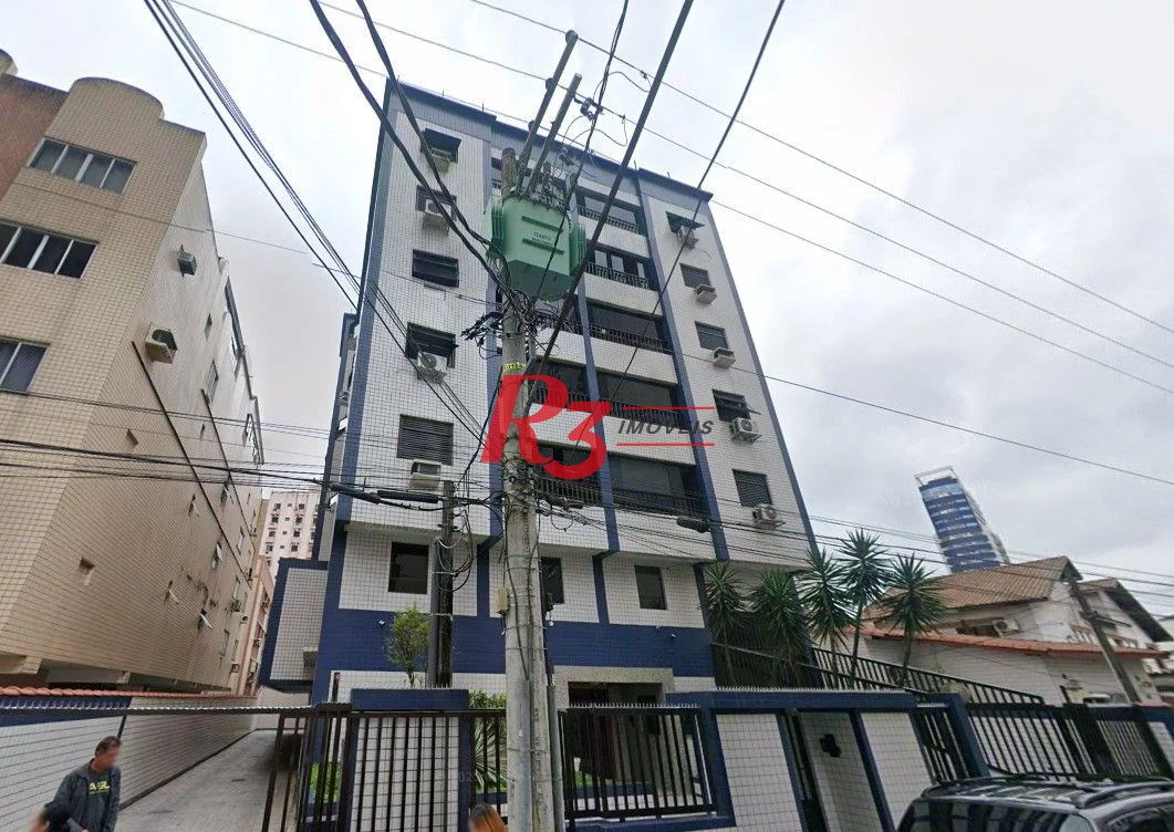 Apartamento com 2 dormitórios à venda, 94 m² por R$ 855.000,00 - Ponta da Praia - Santos/SP