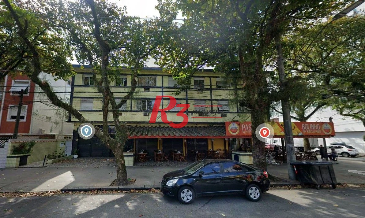 Apartamento com 3 dormitórios para alugar, 110 m² por R$ 3.500,00/mês - Gonzaga - Santos/SP
