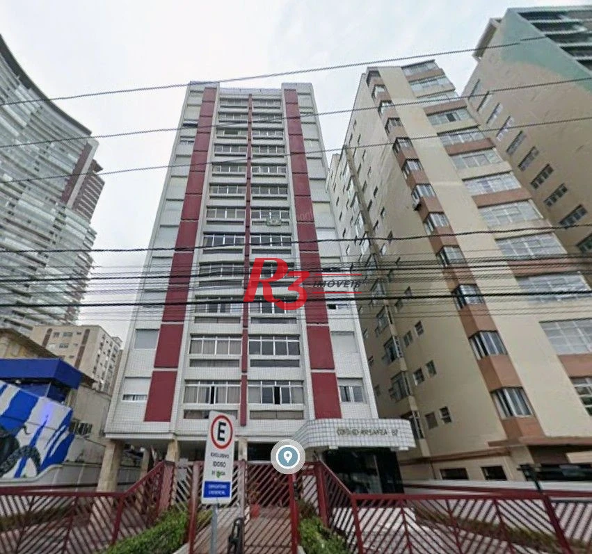 Apartamento à venda, 123 m² por R$ 1.020.000,00 - Pompéia - Santos/SP