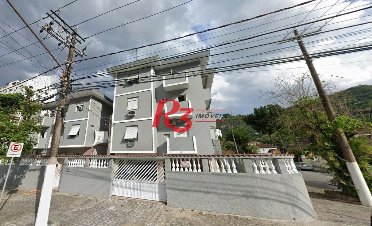 Apartamento com 2 dormitórios, 74 m² - venda por R$ 380.000,00 ou aluguel por R$ 3.650,00/mês - Marapé - Santos/SP