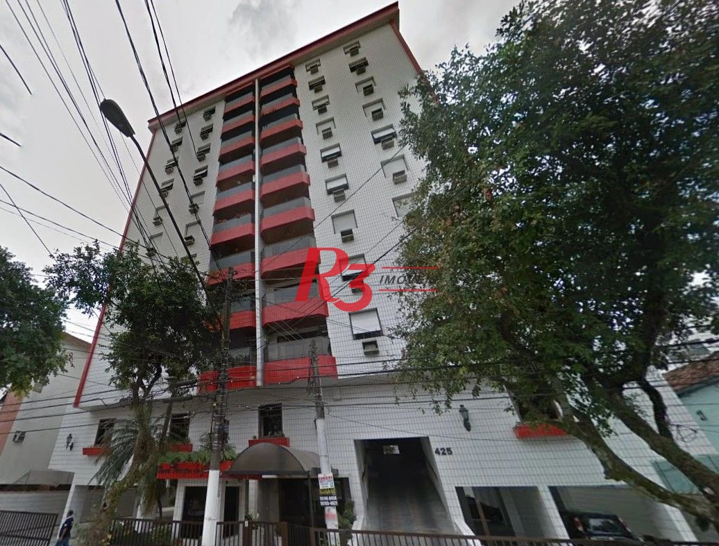 Apartamento para alugar, 119 m² por R$ 4.500,02/mês - Embaré - Santos/SP