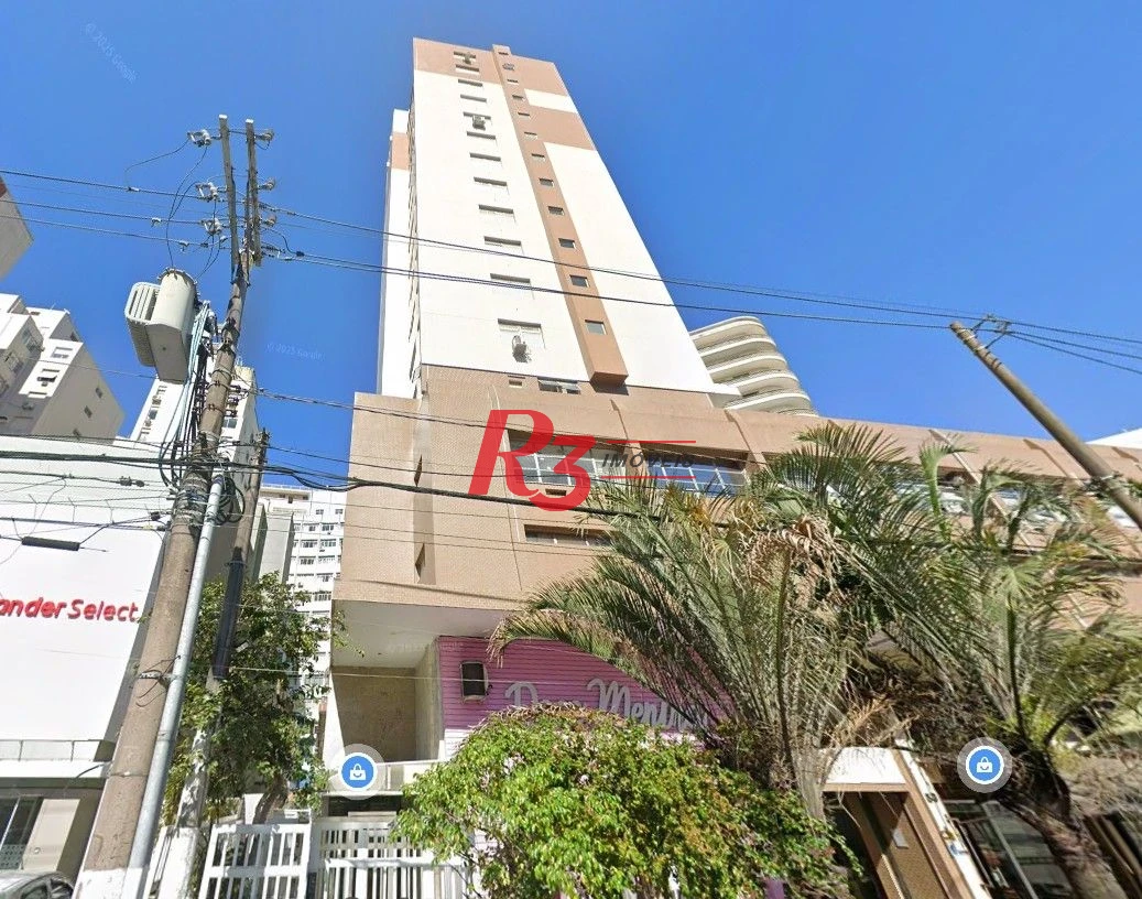 Apartamento com 3 dormitórios à venda, 97 m² por R$ 583.000,00 - Gonzaga - Santos/SP