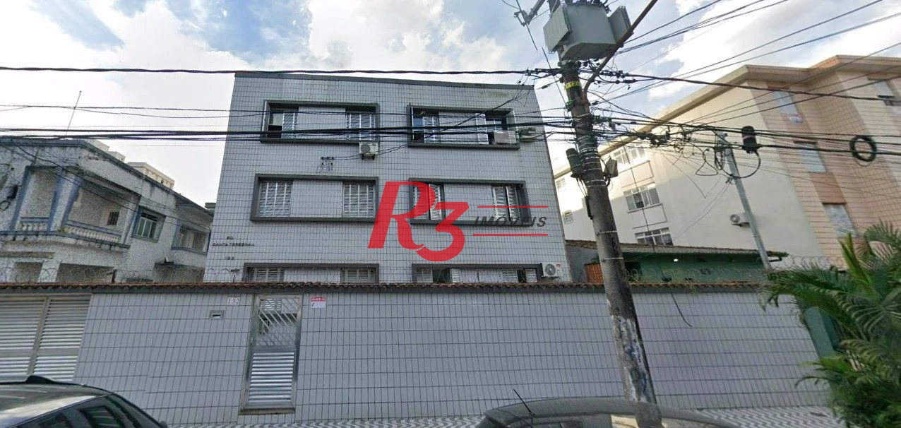 Apartamento com 2 dormitórios à venda, 60 m² por R$ 300.000,00 - Campo Grande - Santos/SP