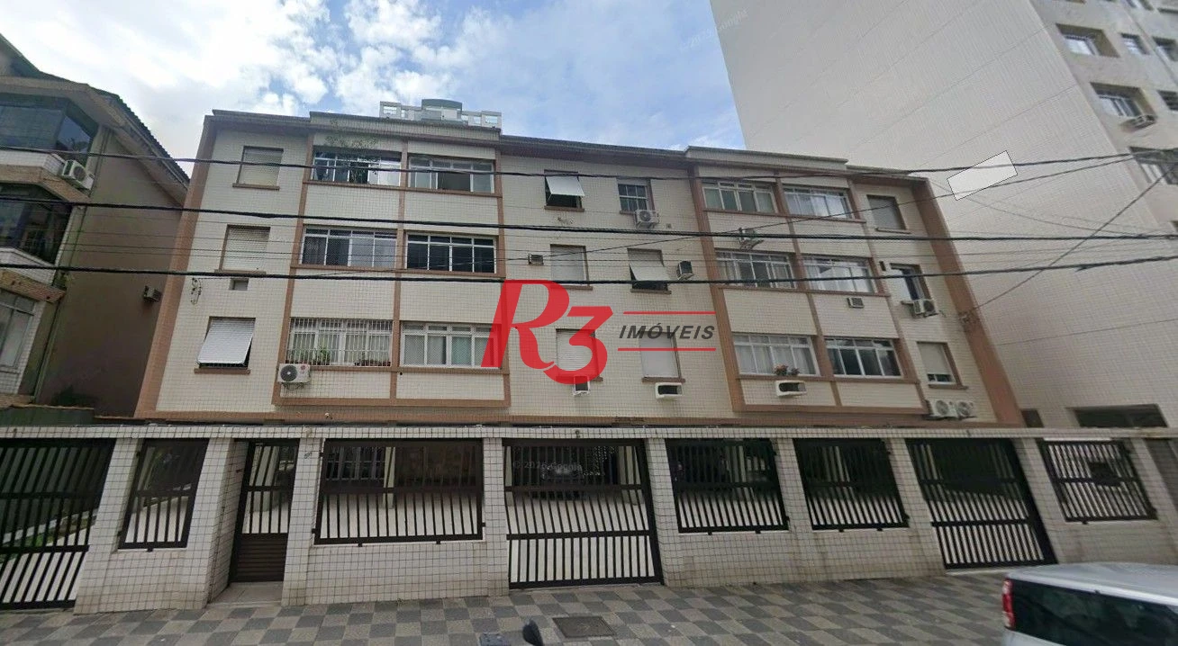 Apartamento com 1 dormitório à venda, 65 m² por R$ 350.000,00 - Aparecida - Santos/SP