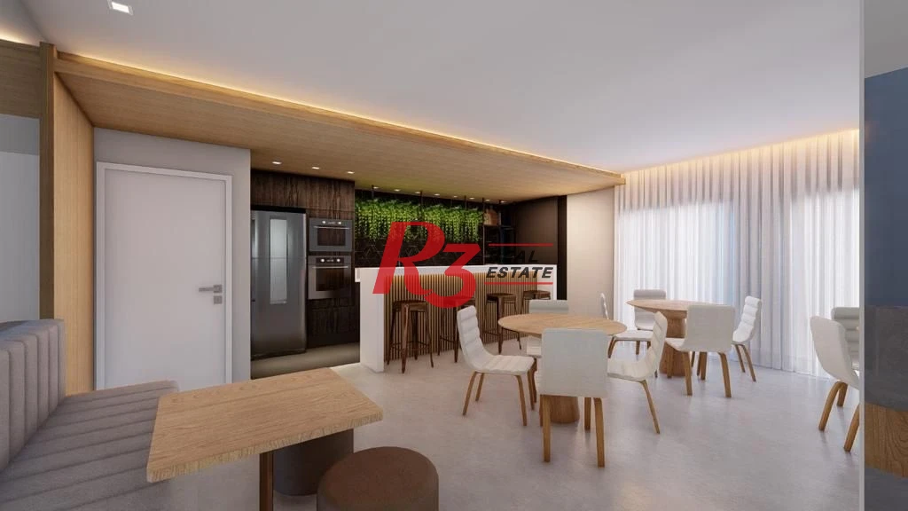 Apartamento com 2 dormitórios à venda, 62 m² por R$ 545.999,00 - Boqueirão - Praia Grande/SP