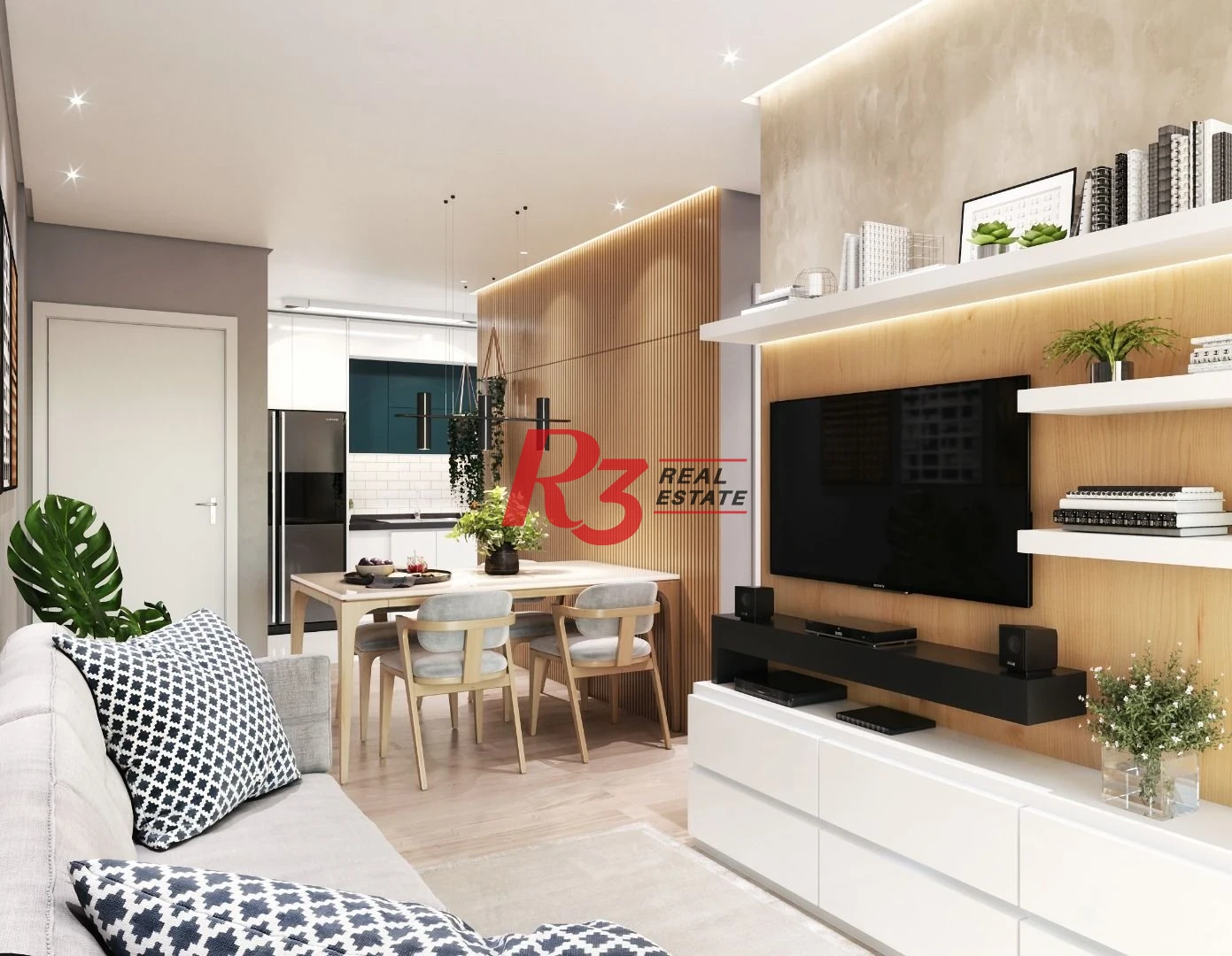 Apartamento com 2 dormitórios à venda, 62 m² por R$ 545.999,00 - Boqueirão - Praia Grande/SP