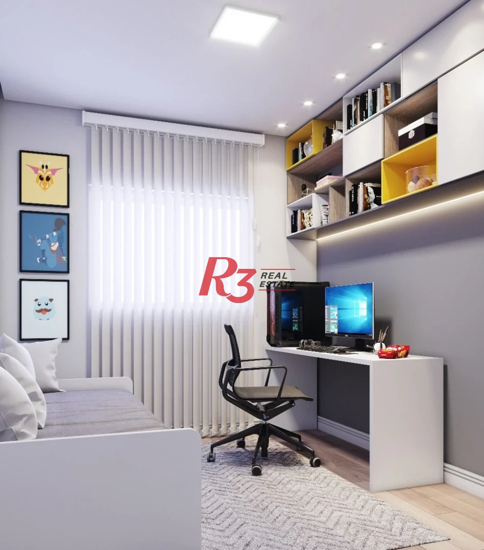 Apartamento com 2 dormitórios à venda, 62 m² por R$ 545.999,00 - Boqueirão - Praia Grande/SP