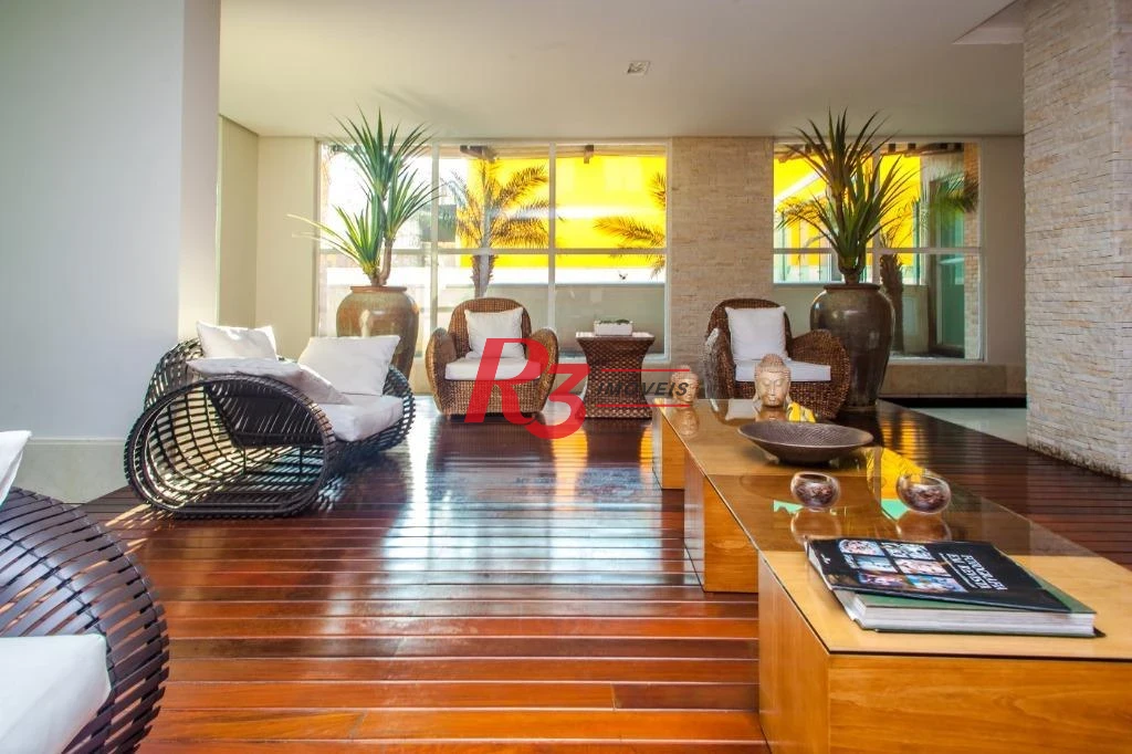Apartamento à venda, 204 m² por R$ 2.500.000,00 - Boqueirão - Santos/SP