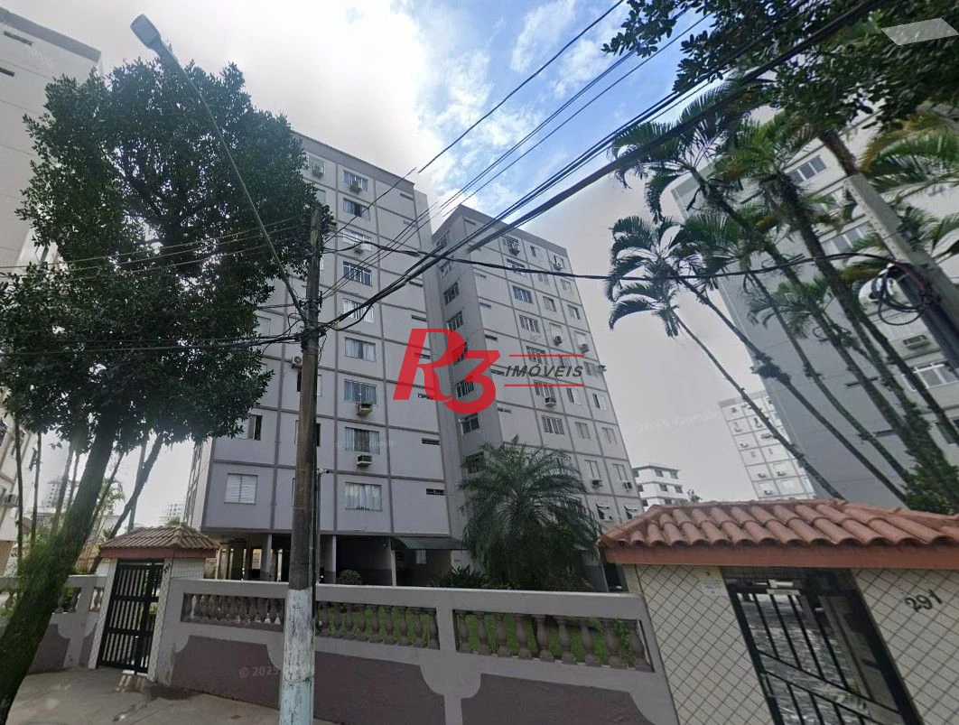 Apartamento com 3 dormitórios para alugar, 100 m² - Aparecida - Santos/SP