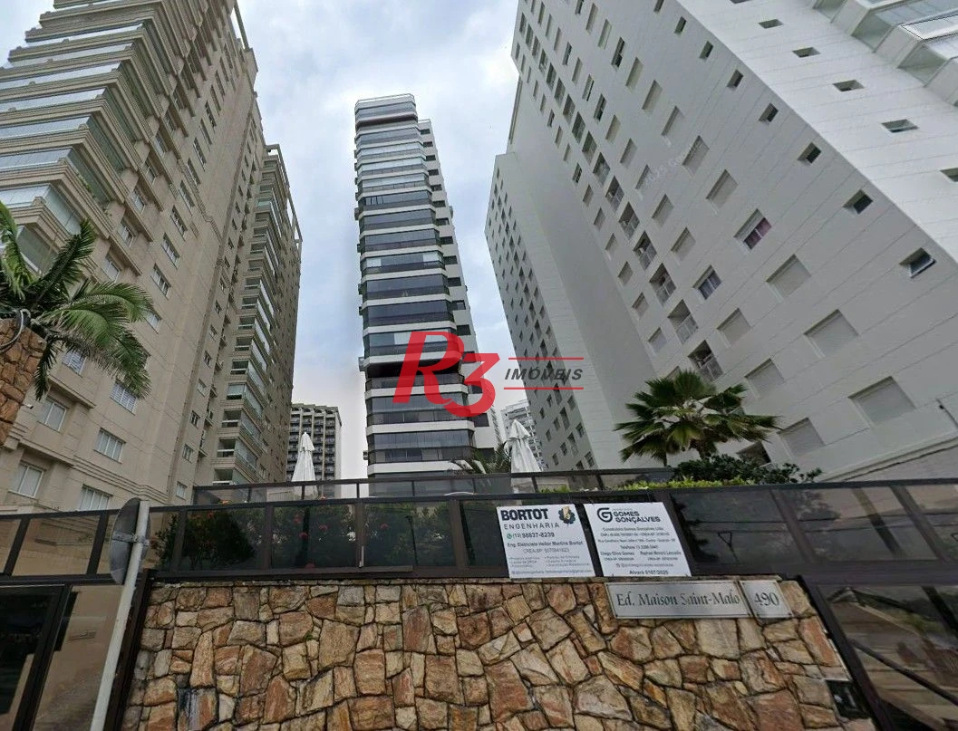Apartamento com 4 dormitórios à venda, 123 m² por R$ 1.660.000,00 - Vila Luis Antônio - Guarujá/SP
