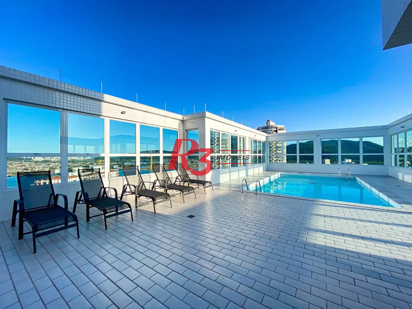 Apartamento com 3 dormitórios à venda, 166 m² por R$ 3.200.000,00 - Ponta da Praia - Santos/SP