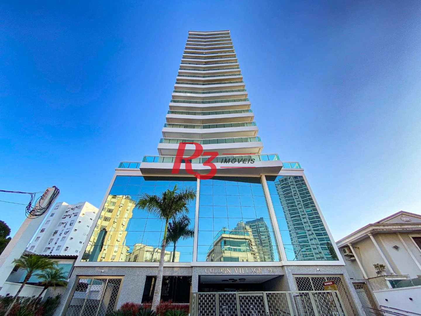 Apartamento com 3 dormitórios à venda, 166 m² por R$ 3.200.000,00 - Ponta da Praia - Santos/SP