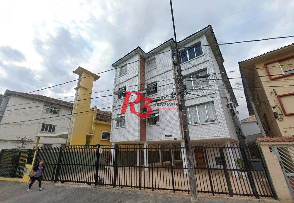 Apartamento com 2 dormitórios à venda, 68 m² por R$ 426.000,00 - Gonzaga - Santos/SP