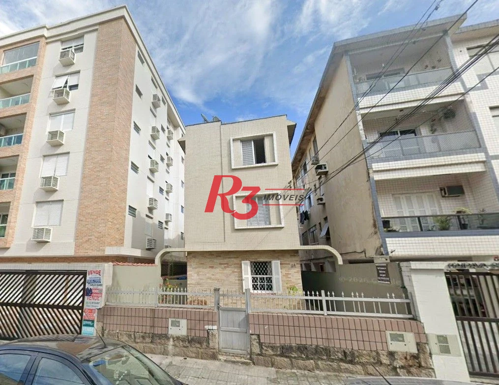Apartamento com 2 dormitórios à venda, 75 m² por R$ 402.000,00 - Gonzaga - Santos/SP
