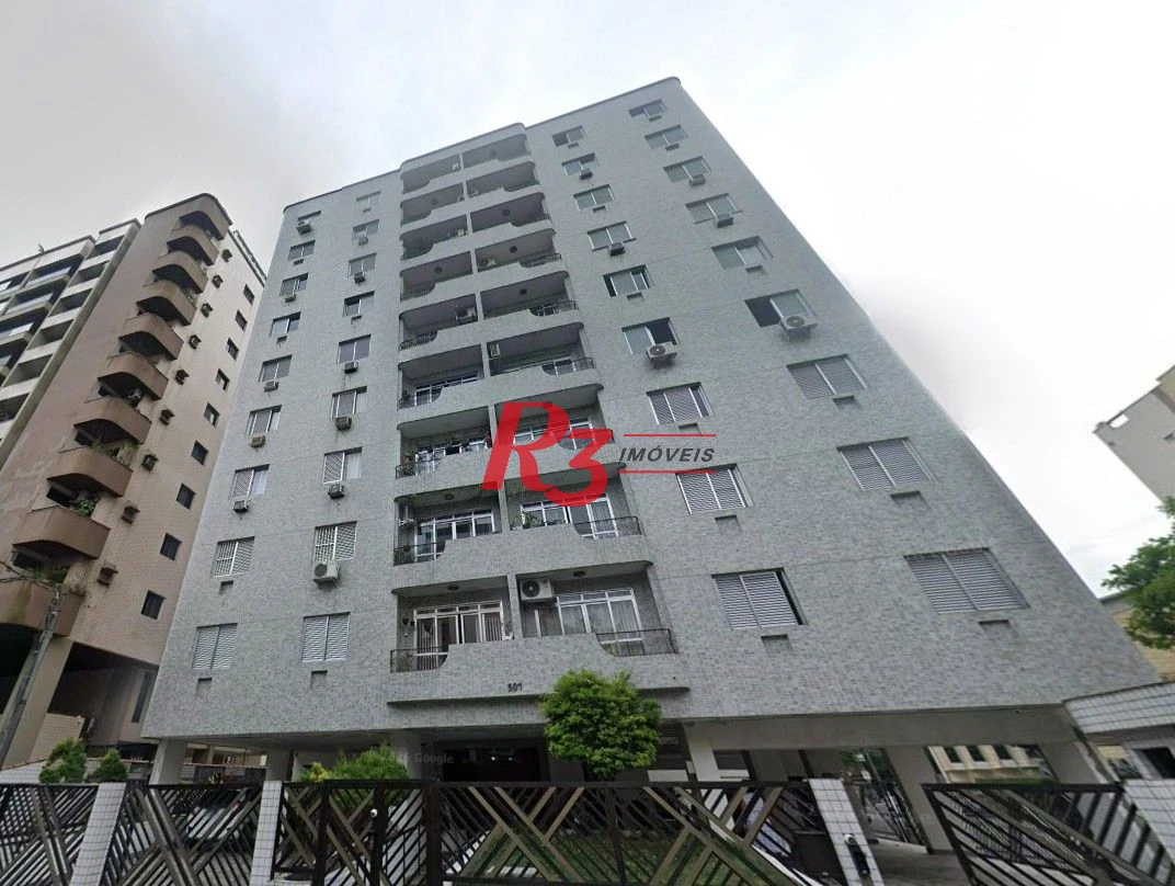 Apartamento com 3 dormitórios à venda, 97 m² por R$ 600.000,00 - Embaré - Santos/SP