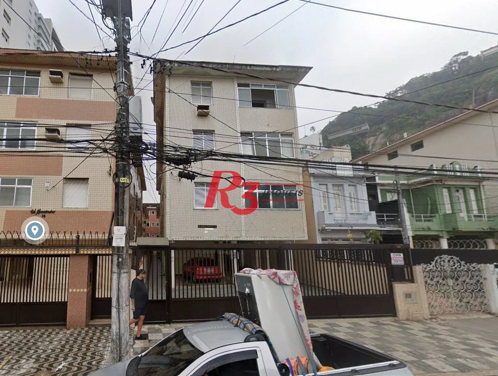 Apartamento com 2 dormitórios à venda, 60 m² por R$ 352.000,00 - Marapé - Santos/SP