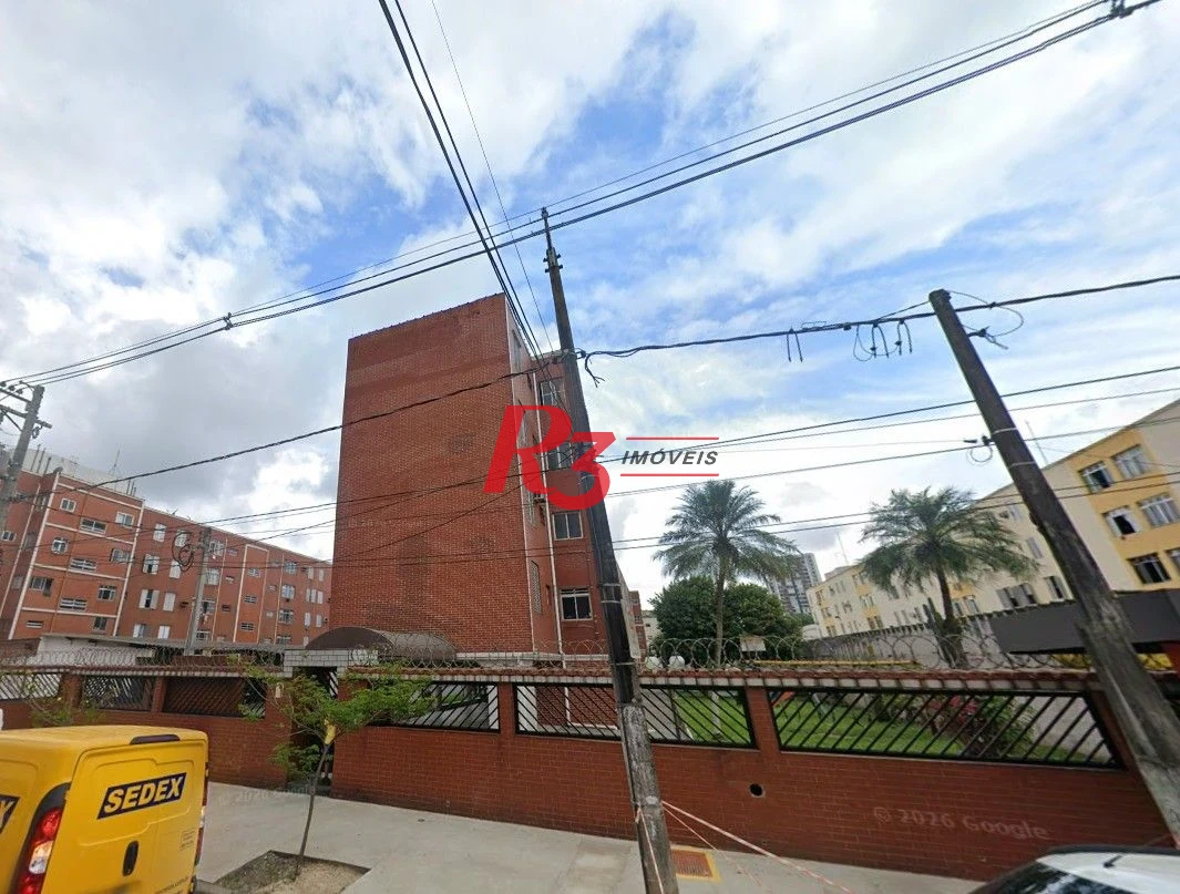Apartamento com 2 dormitórios à venda, 52 m² por R$ 372.000,00 - Aparecida - Santos/SP